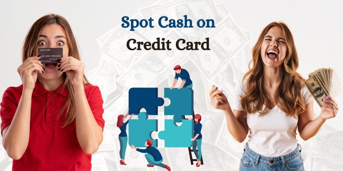 Spot Cash on Credit Card