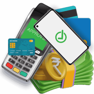 Credit card swipe for cash in OMR