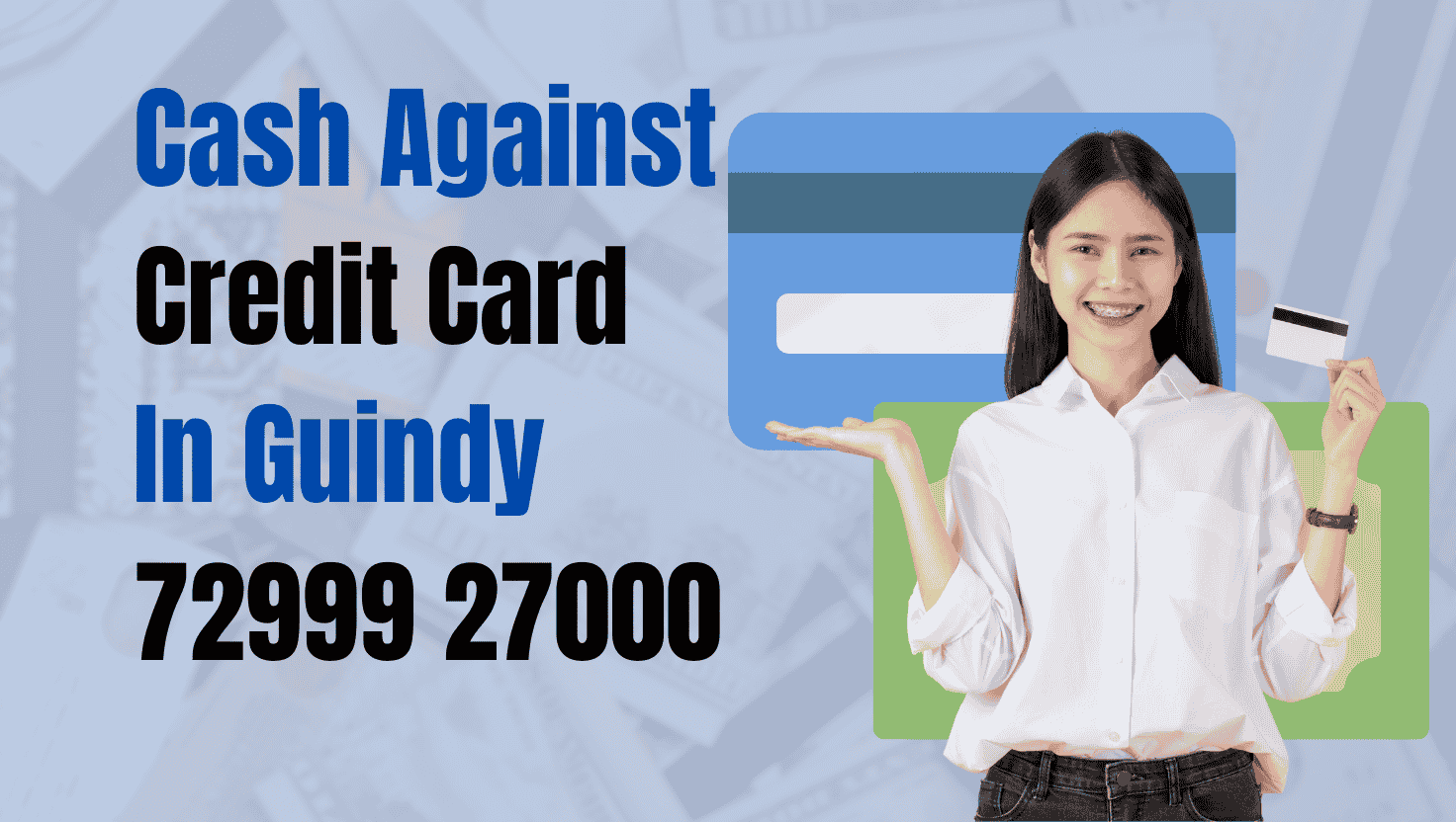 Cash against credit card in Guindy - Cas...