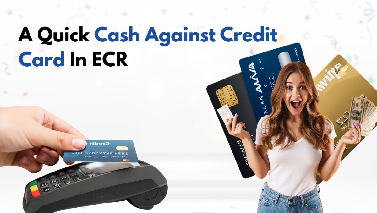 Cash against credit card in ECR